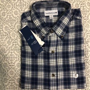 Brand New Saddlebred Western Plaid Button Down